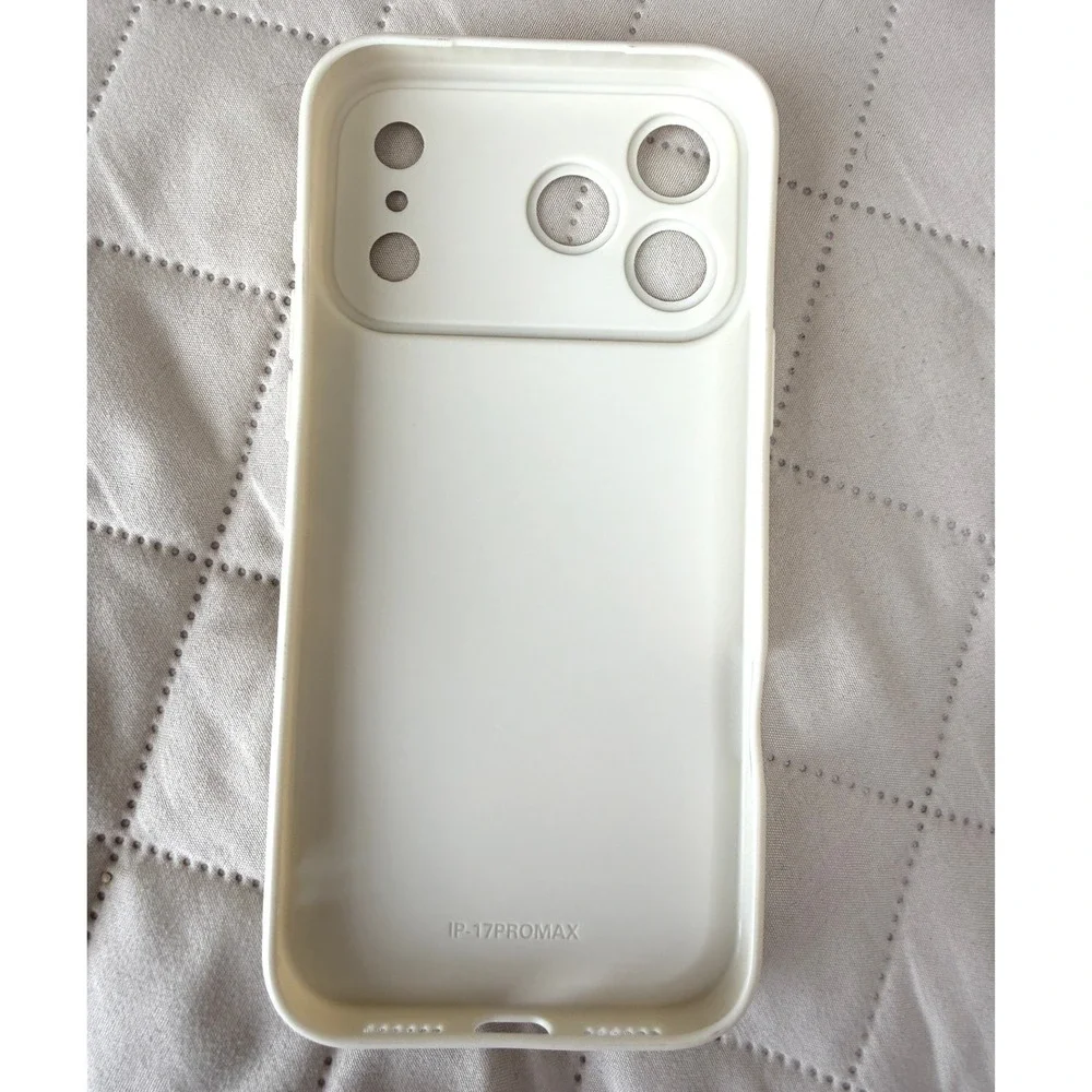 iPhone 17 Pro Max Case Starfish Pearl Coastal Beach 3D Print White Gold Cover